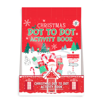 Wholesale Christmas Dot-To-Dot & Activity Book CDU | Wholesale Direct