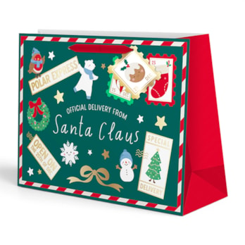 Wholesale Large Shopper Christmas Gift Bag - Assortment 3 | Wholesale Direct