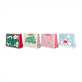 Wholesale Large Shopper Christmas Gift Bag - Assortment 3 | Wholesale Direct Wholesale Large Shopper Christmas Gift Bag - Assortment 3 | Wholesale Direct