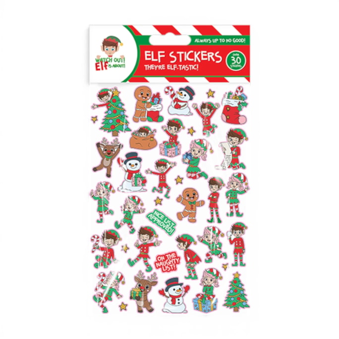 Wholesale Elf Sticker Sheet | Wholesale Direct Wholesale Elf Sticker Sheet | Wholesale Direct
