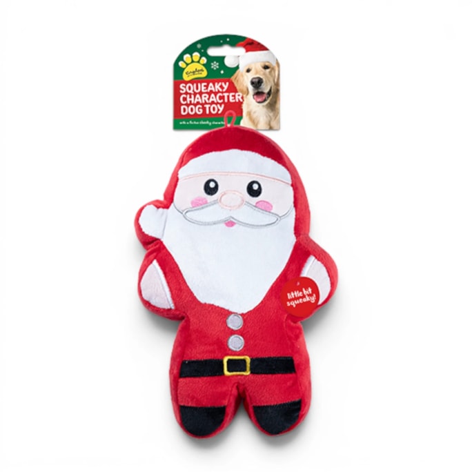Wholesale Christmas Plush Characters Squeaky Dog Toy | Wholesale Direct