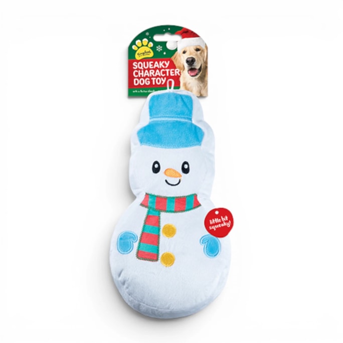 Wholesale Christmas Plush Characters Squeaky Dog Toy | Wholesale Direct