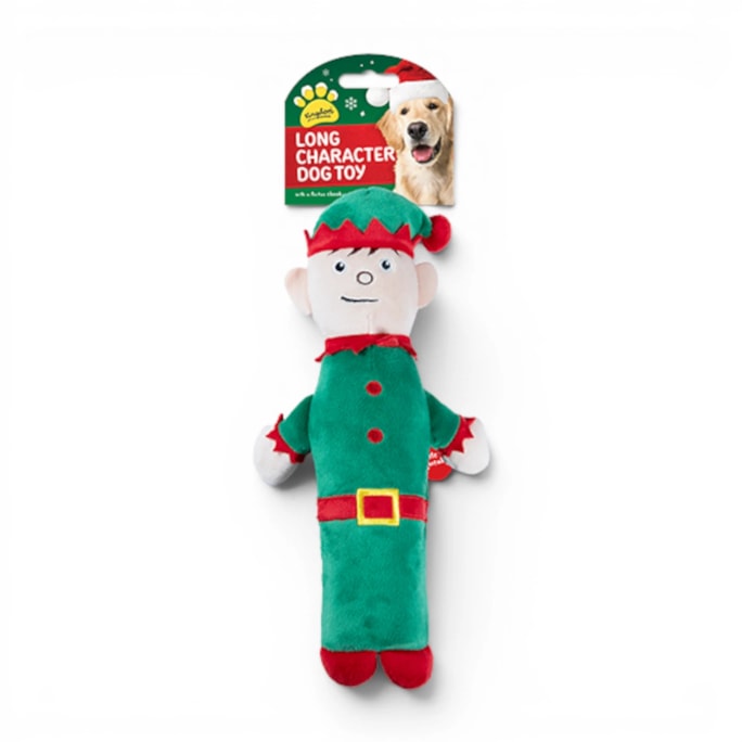 Wholesale Christmas Long Character Squeaky Dog Toy | Wholesale Direct
