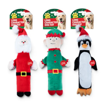 Wholesale Christmas Long Character Squeaky Dog Toy | Wholesale Direct Wholesale Christmas Long Character Squeaky Dog Toy | Wholesale Direct