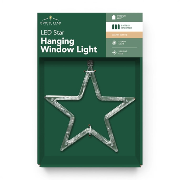 Wholesale LED Battery Operated Window Hanger | Wholesale Direct