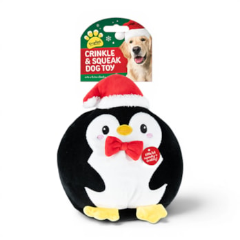 Wholesale Christmas Squishy Crinkley & Squeaky Dog Toy | Wholesale Direct