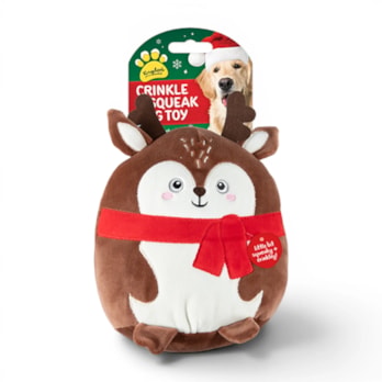 Wholesale Christmas Squishy Crinkley & Squeaky Dog Toy | Wholesale Direct