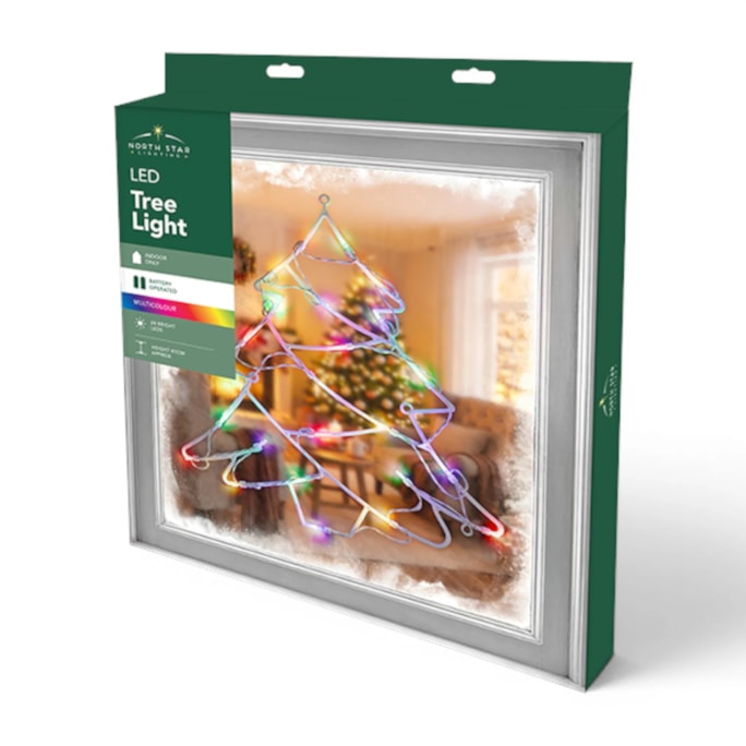 Wholesale LED Battery Operated Multi-Coloured Tree Light | Wholesale Direct