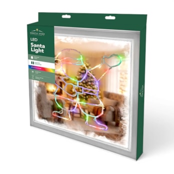 Wholesale LED Battery Operated Multi-Coloured Santa Light | Wholesale Direct