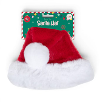 Wholesale Deluxe Faux Fur Santa Hat | Wholesale Direct Wholesale Deluxe Faux Fur Santa Hat | Wholesale Direct