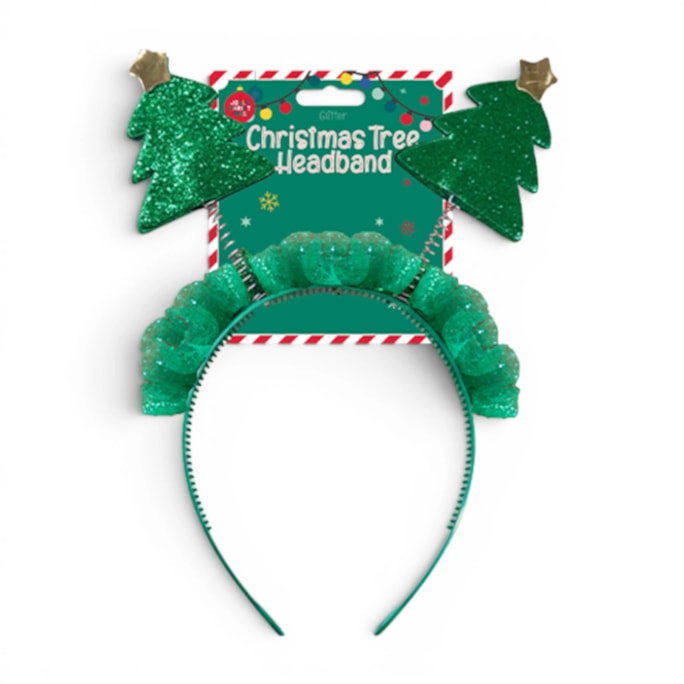 Wholesale Glitter Christmas Tree Head Bopper | Wholesale Direct Wholesale Glitter Christmas Tree Head Bopper | Wholesale Direct