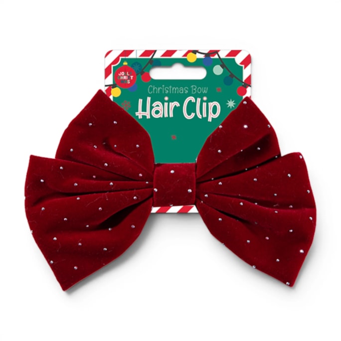 Wholesale Christmas Bow Hair Clip | Wholesale Direct Wholesale Christmas Bow Hair Clip | Wholesale Direct