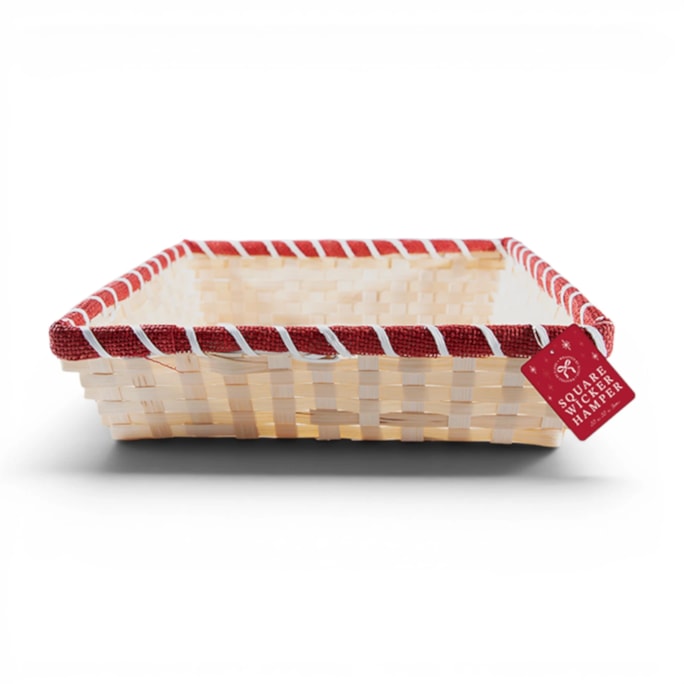 Wholesale Wicker Hamper 33 x 33 x 9cm | Wholesale Direct
