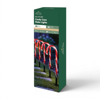 Wholesale LED Battery Operated Candy Cane Stake Lights 5pk CDU | Wholesale Direct Wholesale LED Battery Operated Candy Cane Stake Lights 5pk CDU | Wholesale Direct