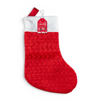 Wholesale Velvet Fur Trimmed Stocking | Wholesale Direct