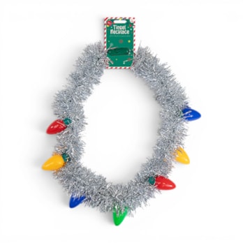 Wholesale Flashing Tinsel Necklace | Wholesale Direct