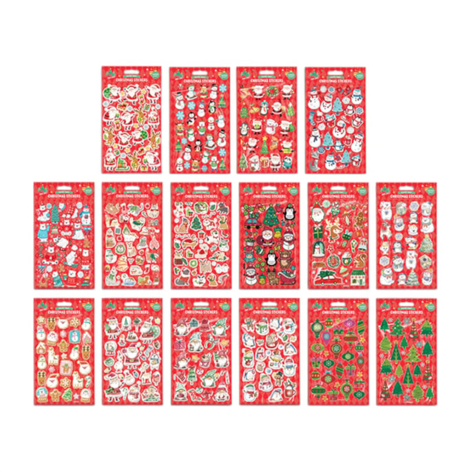 Wholesale Christmas Sticker FSDU | Wholesale Direct