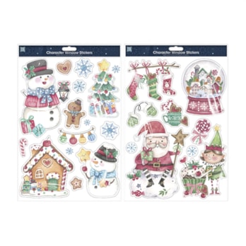 Wholesale Christmas Character Window Stickers | Wholesale Direct