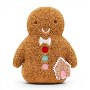 Wholesale Gingerbread Plush Door Stop | Wholesale Direct