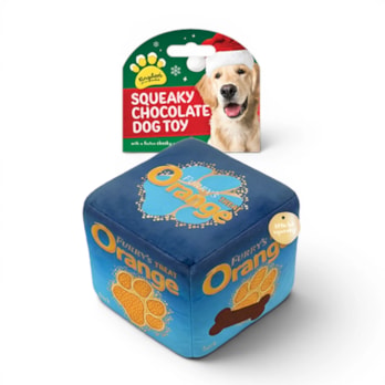Wholesale Christmas Chocolate Squeaky Dog Toy | Wholesale Direct
