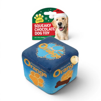 Wholesale Christmas Chocolate Squeaky Dog Toy | Wholesale Direct