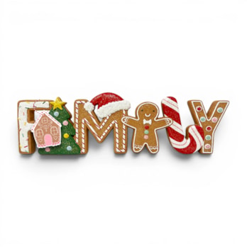 Wholesale Gingerbread Slogan Decoration | Wholesale Direct