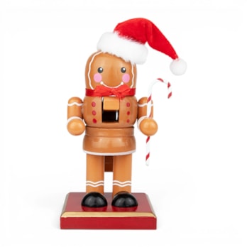 Wholesale Gingerbread Santa Nutcracker | Wholesale Direct