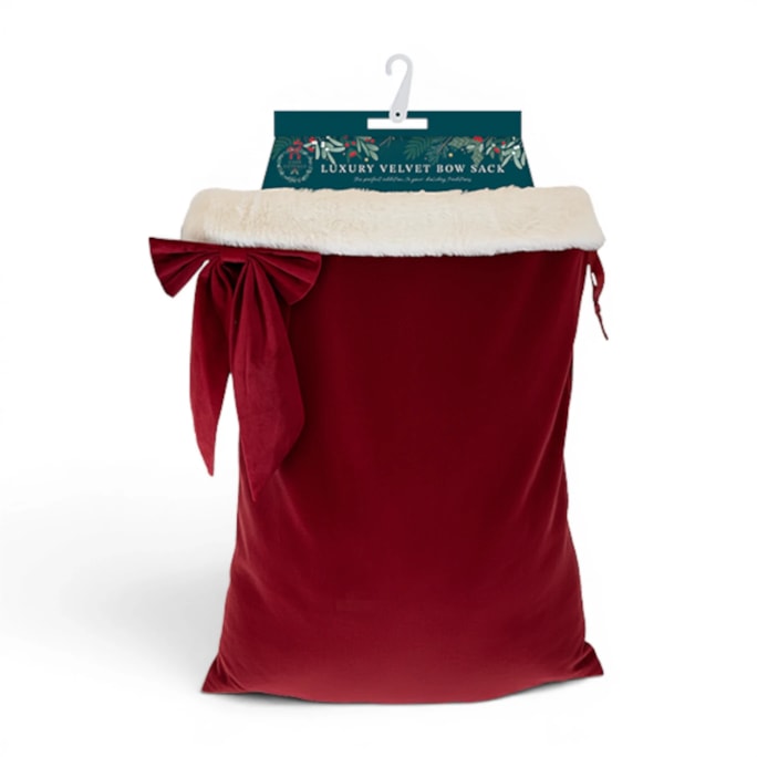 Wholesale Luxury Velvet Bow Sack | Wholesale Direct