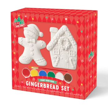 Wholesale Paint Your Own Gingerbread Characters 2pk | Wholesale Direct Wholesale Paint Your Own Gingerbread Characters 2pk | Wholesale Direct