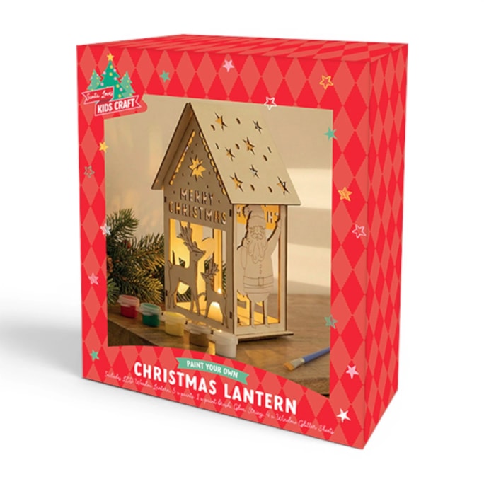 Wholesale Paint Your Own Christmas Lantern | Wholesale Direct Wholesale Paint Your Own Christmas Lantern | Wholesale Direct