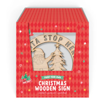 Wholesale Paint Your Own Wooden Sign CDU | Wholesale Direct