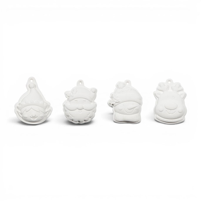 Wholesale Paint Your Own Christmas Characters 4pk | Wholesale Direct