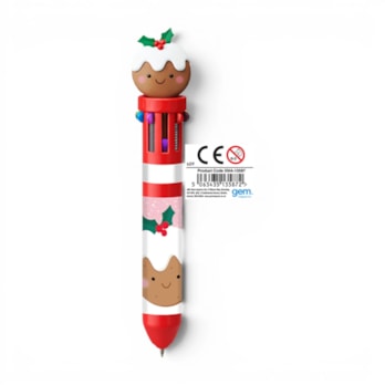 Wholesale Christmas Character 10 Colour Pen CDU | Wholesale Direct