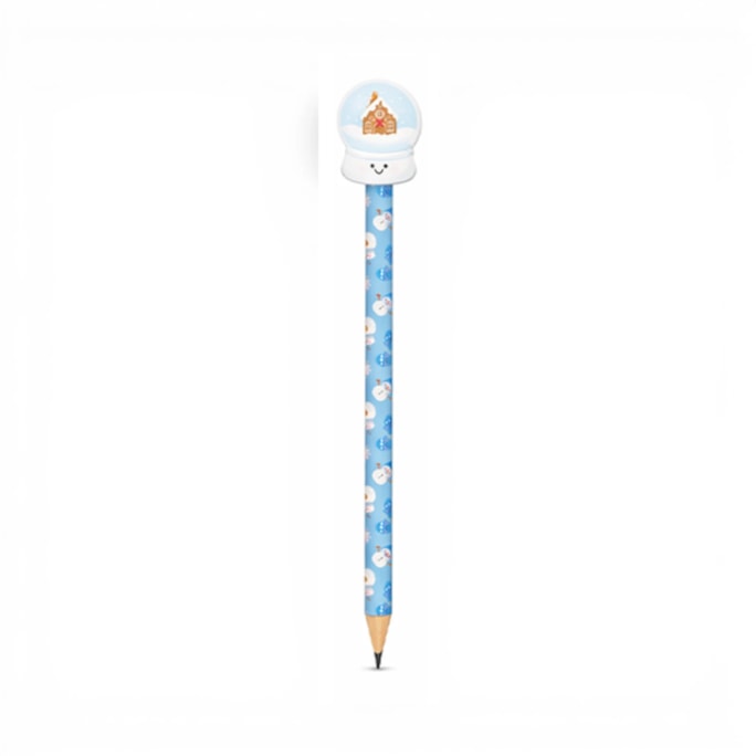Wholesale Christmas Pencils & Rubbers 5pk | Wholesale Direct