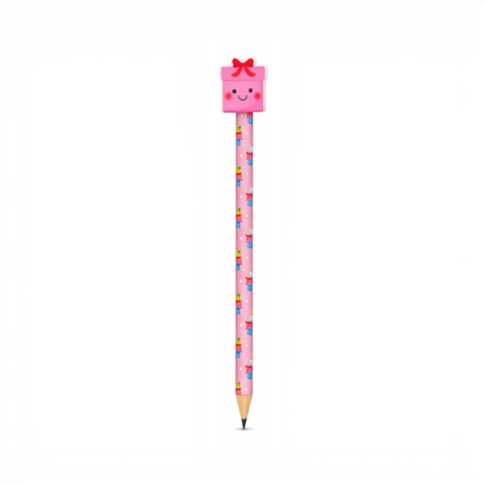 Wholesale Christmas Pencils & Rubbers 5pk | Wholesale Direct Wholesale Christmas Pencils & Rubbers 5pk | Wholesale Direct