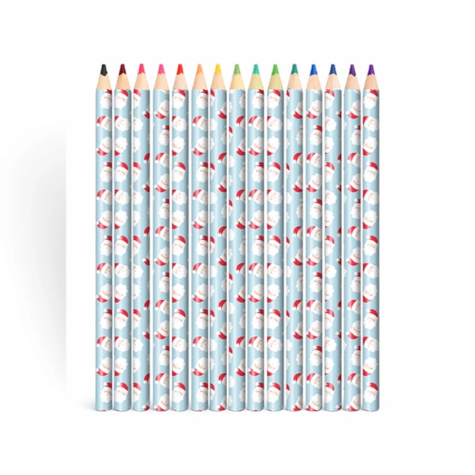 Wholesale Christmas Colouring Pencils 15pk | Wholesale Direct