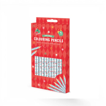 Wholesale Christmas Colouring Pencils 15pk | Wholesale Direct