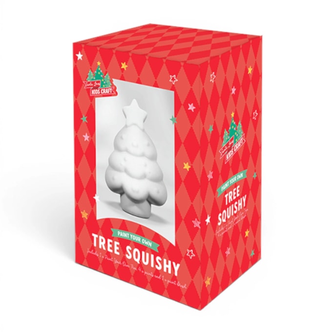 Wholesale Colour Your Own Christmas Large Squishy | Wholesale Direct