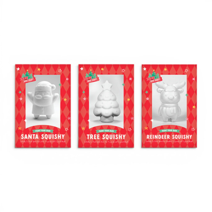 Wholesale Colour Your Own Christmas Large Squishy | Wholesale Direct