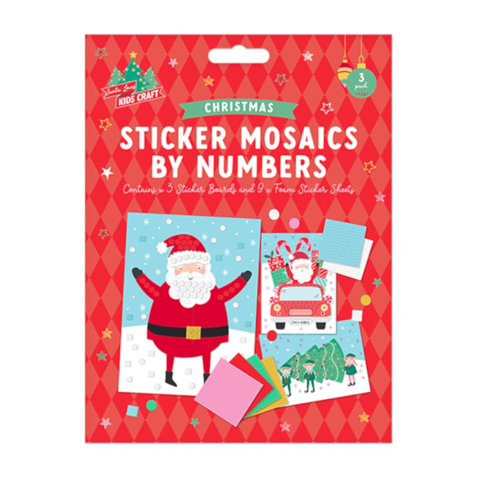 Wholesale Christmas Sticker Mosaics | Wholesale Direct
