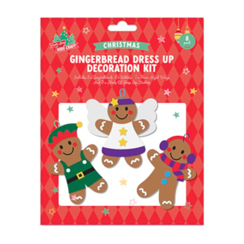 Wholesale Gingerbread Dress Up Decoration Kit 8pk | Wholesale Direct
