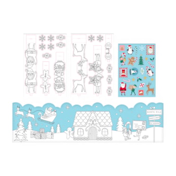 Wholesale Christmas Colour Your Own Play Scene | Wholesale Direct