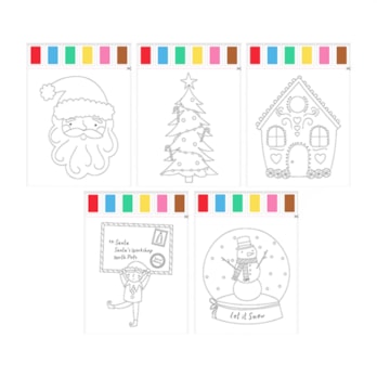 Wholesale Christmas Water Colouring Painting Set | Wholesale Direct Wholesale Christmas Water Colouring Painting Set | Wholesale Direct