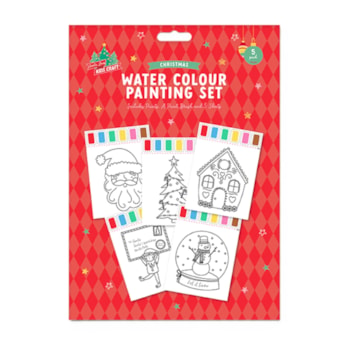 Wholesale Christmas Water Colouring Painting Set | Wholesale Direct
