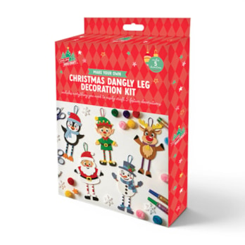 Wholesale Make Your Own Dangly Leg Christmas Decoration 5pk | Wholesale Direct Wholesale Make Your Own Dangly Leg Christmas Decoration 5pk | Wholesale Direct