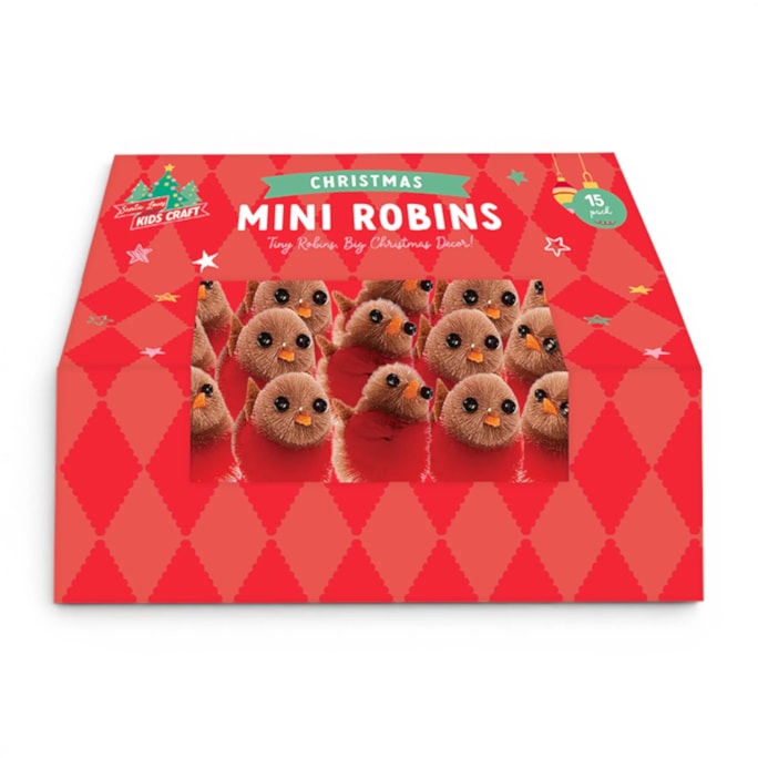 Wholesale Christmas Robins 15pk CDU | Wholesale Direct Wholesale Christmas Robins 15pk CDU | Wholesale Direct