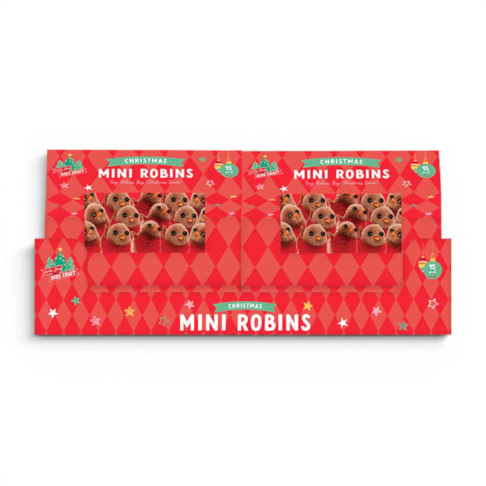Wholesale Christmas Robins 15pk CDU | Wholesale Direct