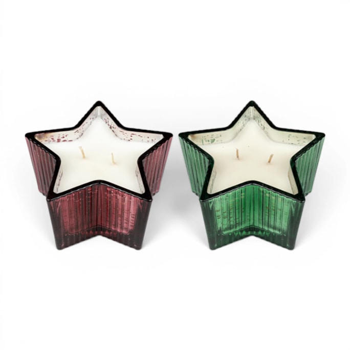 Wholesale Ribbed Star Candle | Wholesale Direct