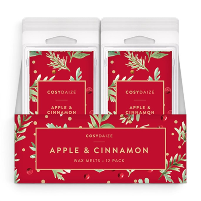 Wholesale Christmas Apple and Cinnamon Wax Melts 12pk CDU | Wholesale Direct Wholesale Christmas Apple and Cinnamon Wax Melts 12pk CDU | Wholesale Direct