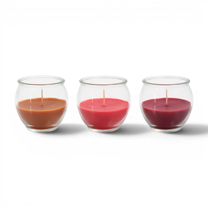 Wholesale Christmas Voitive Candle Set 3pk 42.5g | Wholesale Direct